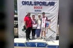 Eskişehir’i temsil eden sporculardan Bocce Türkiye Şampiyonası’nda önemli başarı