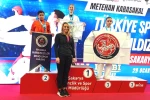 Eskişehirli sporcu Türkiye şampiyonluğu kürsüsünde