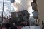 Ev sahibi uyurken elektrikli sobadan yangın çıktı