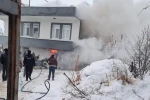 Evde çıkan yangın korkuttu