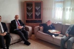 Evde eğitim hizmeti alan öğrenciye moral ziyareti