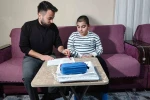 Evde eğitimle derslerini aksatmıyor, polis olma hayali kuruyor