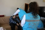 Evden çıkamayan engelli hastaların raporları evinden hazırlanıyor