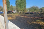 Evin bahçesinde çıkan yangın paniğe neden oldu