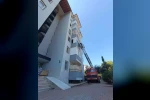 Evin mutfağında çıkan yangın söndürüldü