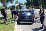 Evlilik teklifine giderken kaza yaptı, yüzük ve çiçeği bulmadan hastaneye gitmedi