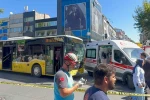 Fatih’te İETT otobüsü ile ambulans çarpıştı: 3 yaralı