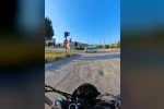 Feci kazaların yaşandığı kavşakta kırmızı ışık ihlali kamerada