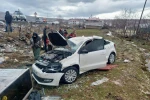 Feci trafik kazasında 2'si ağır 7 kişi yaralandı