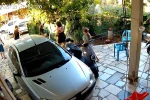 Fethiye’deki komşu dehşeti kamerada