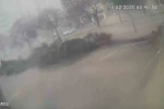 Fırtına dev ağaçları kökünden söktü, o anlar kameraya yansıdı