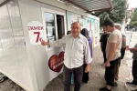 Fiyatın yarısından daha ucuza ekmek satınca metrelerce kuyruk oluştu