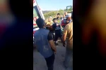 Freni boşalınca hareket eden traktörünün altında kalan sürücü ağır yaralandı