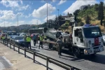 FSM çıkışında zincirleme kaza: Ters dönen aracın sürücüsü yaralandı