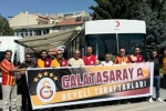 Galatasaray taraftarları kan bağışı için yarıştı