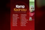 Galatasaray’ın, Kocaelispor maçı kamp kadrosu belli oldu