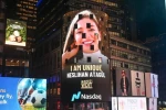 Gazeteci Aslıgül Atasagun ve oyuncu Neslihan Atagül’ün yer aldığı "I AM" kampanyası New York’u aydınlattı 