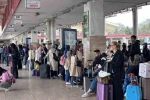 Gaziantep otogarında Kurban Bayramı yoğunluğu başladı