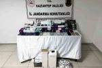 Gaziantep’te 1,5 milyon TL değerinde kaçak malzeme ele geçirildi