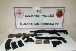 Gaziantep’te 23 adet ruhsatsız silah ele geçirildi: 19 gözaltı
