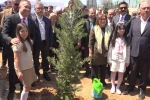 Gaziantep’te 23 Nisan’da fidanlar toprakla buluşturuldu