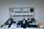 Gaziantep’te 3 milyon TL değerinde kaçak telefon ele geçirildi