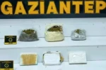 Gaziantep’te 4 kilo 970 gram uyuşturucu ele geçirildi
