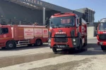 Gaziantep’te fabrika yangınında 2 kişi dumandan etkilendi