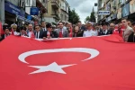 Gaziler Günü kutlaması sağanak nedeniyle gecikmeli yapıldı