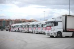 Gazze'ye 15 tır yardım yola çıktı