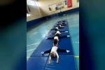 Geleceğin sporcuları antrenmanlarına devam ediyor