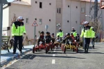 Geleceğin sürücüleri trafik parkurunda