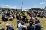 Geleneksel Hacet Bayramı’nda yarım tondan fazla et dağıtıldı
