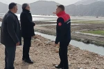 Gembos Ovası'nda taşkın sonrası inceleme
