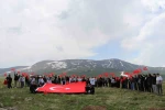 Gençler şühedanın izinde yürüdü