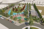 Gençleri buluşturacak parkta çalışmalar sürüyor