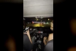 Gençlerin tehlikeli eğlencesi kamerada