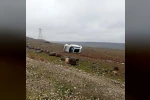 Gercüş’te araç takla attı, sürücü yara almadan kurtuldu