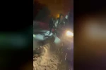 Gercüş’te karda mahsur kalan hasta ve ambulans kurtarıldı
