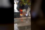 Geri dönüşüm atölyesi ateş topuna döndü