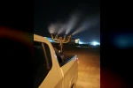 Germencik’te gece ilaçlaması sürüyor
