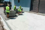 Germencik’te üstyapı çalışmaları başladı 