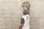 Gıda denetimine giden ekipler havalandırma deliğinden seslendi