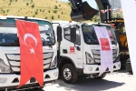 Giresun Belediyesi’nin araç filosu güçlendi