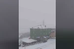 Giresun yaylaları beyaza büründü