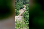 Giresun’da anne ile 2 kızı sel sularına kapıldı