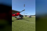 Gökyüzünden umut: Solunum sıkıntısı yaşayan bebek helikopterle taşındı
