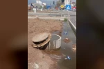 Gölbaşı’nın ortasında lağım rezaleti