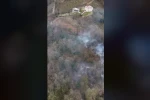 Görele’de örtü yangını korkuttu