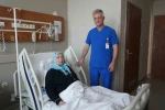 Görenler kilo aldı sandı, karnından 30 santim uzunluğunda 10,5 kiloluk kitle çıktı
